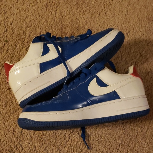 air forces blue white and red